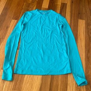 Bloq-UV Women’s Blue Long Sleeve Swim Shirt Size XS